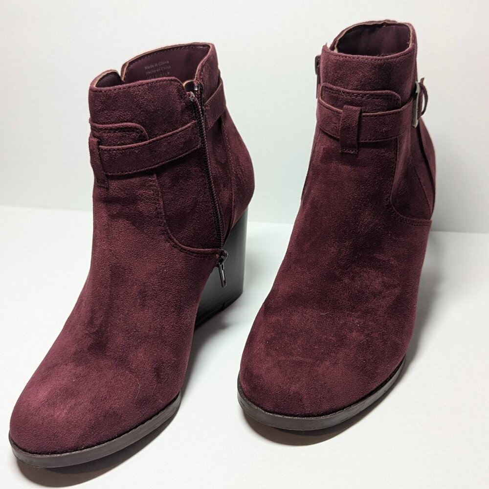 MARKET & SPRUCE Serah Suede Bootie 7